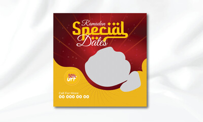Ramadan Special Food Menu Ramadan Social Media Post Design Template Ramadan Special Offer Ramadan Banner Ads. Ramadan Instagram Post Design Ramadan Promotional Banner Ramadan Sale Ramadan Offer