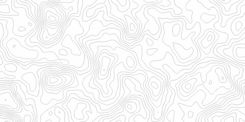Abstract pattern of a background of topographic line mount map, sea map and contour map with space for copy. Map of the topography line. topographic map concepts with perspective mountain.