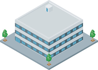 俯瞰で見る街並みのビルディング