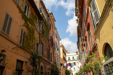 Fototapeta na wymiar el encanto de las calles de Roma