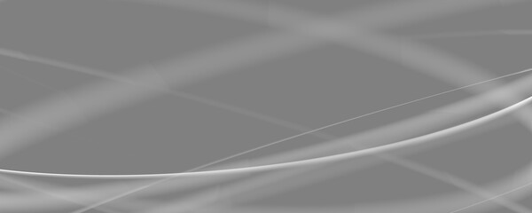 Abstrakter Hintergrund Banner 8K  hell, dunkel, Monochrome, schwarz, weiß, grau,  Strahl, Laser, Nebel, Streifen, Gitter, Quadrat, Verlauf