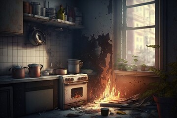 Bereaved Embers: Leftovers of An Intimidated Apartment Generative AI