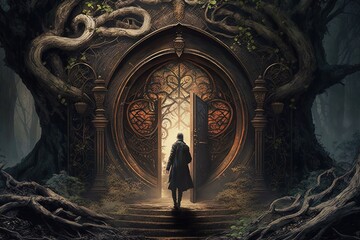 A Journey Into The Timeless Sanctuary of Mystery Generative AI