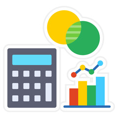 Mathematics Sticker Icon