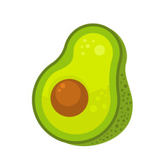 avocado - vector illustration