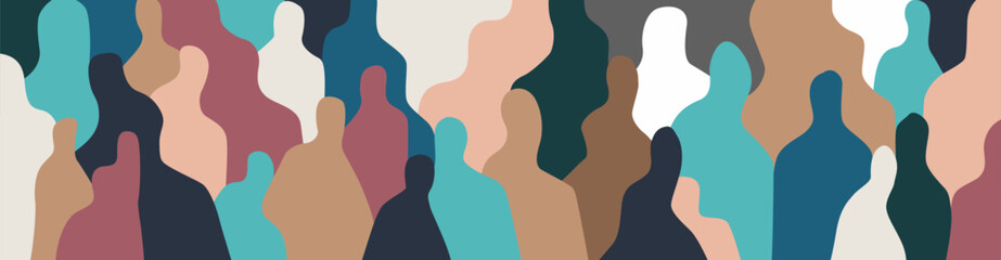 Adult people abstract vector background , illustration design element