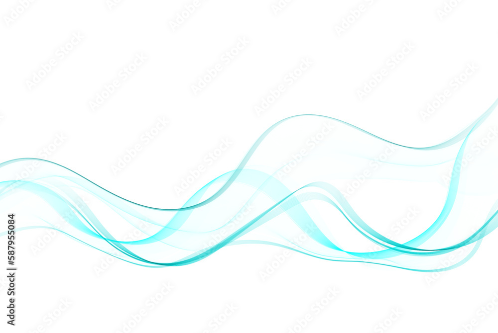 Poster elegant vector abstract design element, blue abstract wave. blue abstract wave background.