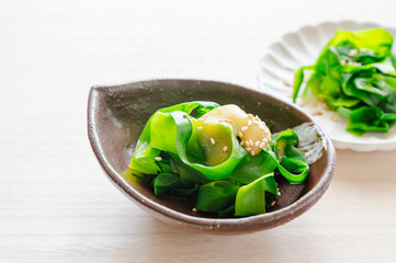 カンゾウナの酢みそ和え