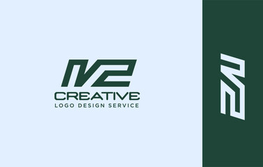 Fototapeta premium letter m2 logo OR m2 monogram