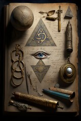 The Mystical Eye: Exploring Hermetic Symbolism and Occult Iconography
