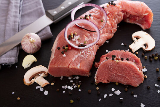 Schweinelende frisch zubereiten