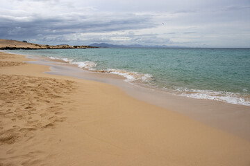 Beach at Dunas de Corralejo, Spain