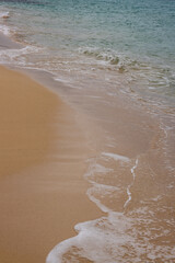 Golden sand and a Atlantic ocean