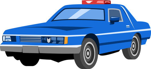 Police Car png graphic clipart design