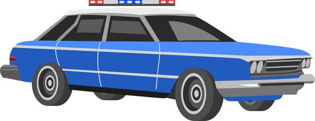 Police Car png graphic clipart design