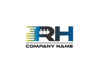 Abstract athlete logo vector design. Gym, sports games, fitness, business, trainer vector logo.  Quotation marks and symbol with modern colors vector design.