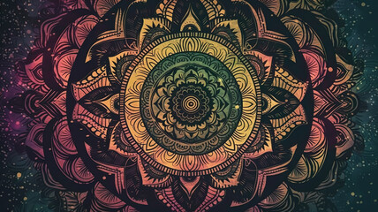 Mandala background, Wallpaper, Generative AI