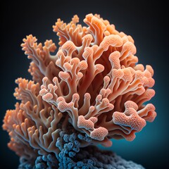 Coral close up - Generated by Generative AI