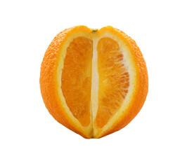 Freshness orange mandarin peeled are section.