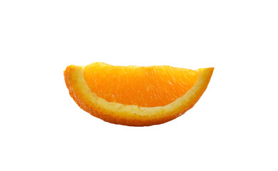 Freshness orange mandarin peeled are section.