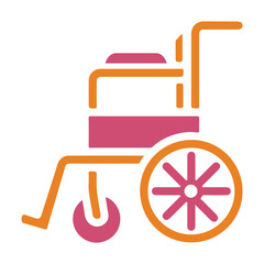 orthopedic, walking support, wheelchair icon