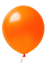 Big helium inflatable latex balloon isolated on white background. Generative AI