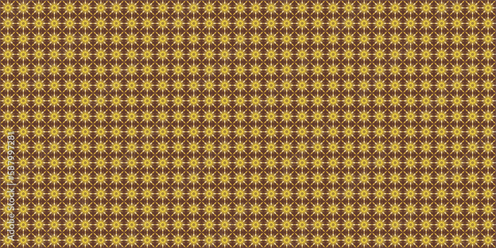 Poster background pattern with geometric style connected image setup