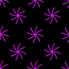 Rave psychedelic seamless pattern. Trippy background with surreal element. 90s style pattern with geometric pattern