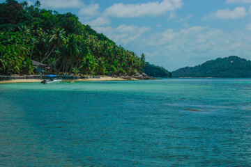 Landscape on the island of Ko Samui, Thailand