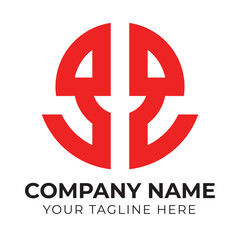 Obraz premium Professional creative corporate modern minimal abstract business logo design template for your company