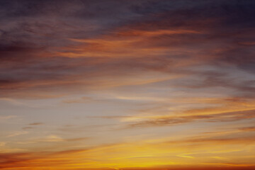 Obraz premium soft sky background at dawn