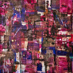 Fototapeta na wymiar Abstract background from the smears of acrylic paint. Mixing multicolored oil paint. Textured arrangements. Abstract modern print . Deco art. Poster.