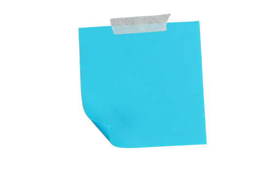 Blue Sticky Note Transparent