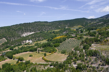 Fototapeta premium Vue des Baronnies