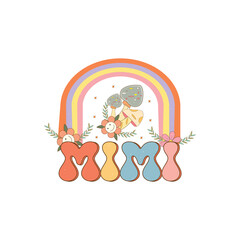 Retro Flowers Sublimation Bundle