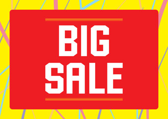 セール広告やポップなどのイメージ