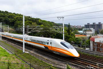 Fototapeta na wymiar Taiwan High Speed Rail