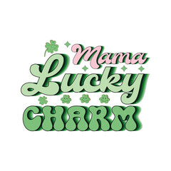 Fototapeta premium St Patrick's Retro Sumblimation Bundle