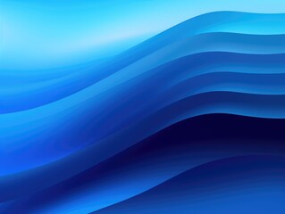 Fototapeta premium Blue waves abstract background, liquid art pattern. Generative AI