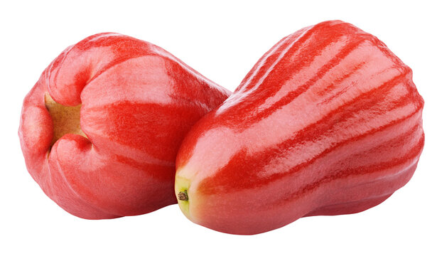 Rose apples or chomphu isolated on transparent background