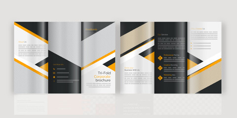 Mordan Company colorful Trifold Brochure Template