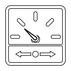 Dashboard, measure, performance icon