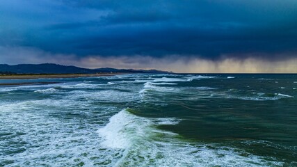 Ocean view in Lincoln City, Oregon