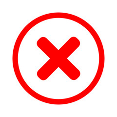 Fototapeta premium Cross Icon