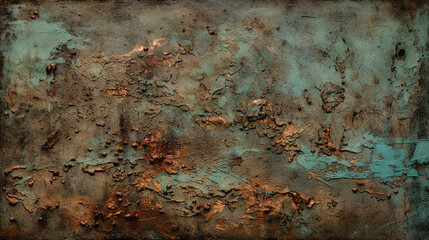 old oxidized copper, grunge texture, old, grunge