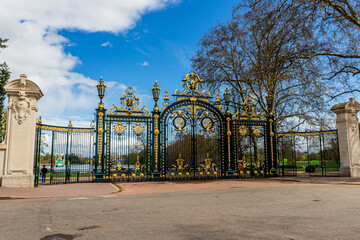 Porte des enfants du Rhône du Parc de la Tête d'Or de Lyon