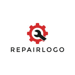 spanner wrench logo great design for repair services