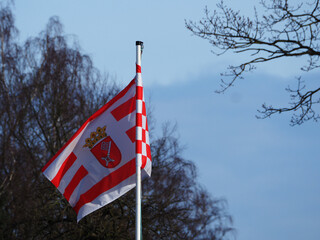 Speckfahne – Bremer  Flagge mit Stadtwappen