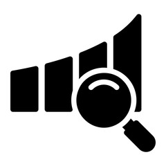 statistics glyph icon