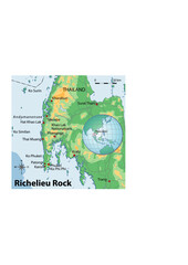 Fototapeta na wymiar Richelieu Rock